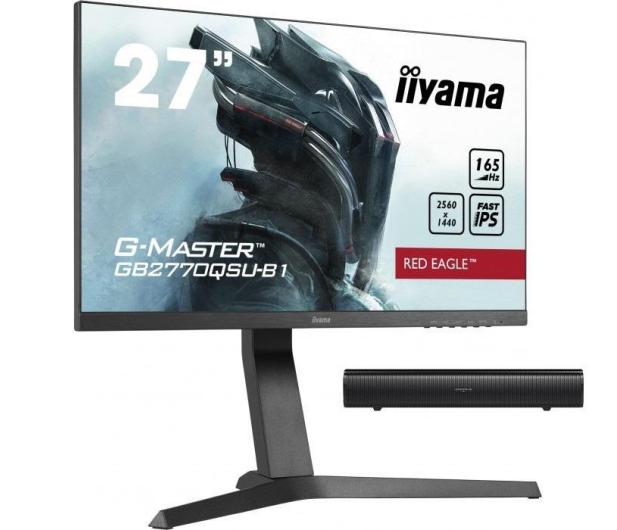 iiyama GB2770QSU-B1 + soundbar creative - 1374901 - zdjęcie